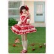 Mademoiselle Pearl Sanrio Silk Ballet Mini JSKs(Reservation/5 Colours/Full Payment Without Shipping)